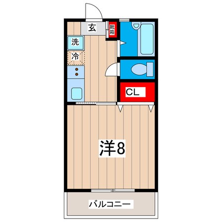 第２コーポ嶋崎の物件間取画像